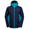 La Sportiva Softshelljacke Discover Shell (winddicht, wasserdicht) dunkelblau Herren