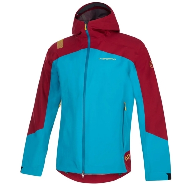 La Sportiva Softshelljacke Sirius Evo Shell (3-Lagen) blau/dunkelrot Herren