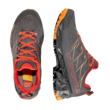 La Sportiva Trail-Laufschuhe Akyra carbongrau/orange Damen