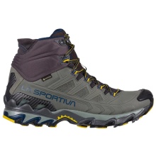 La Sportiva Trail-Laufschuhe Ultra Raptor II Mid Nubuckleder GTX (wasserdicht) claybraun/blau Herren