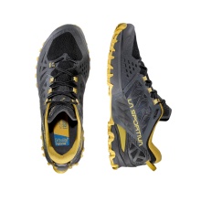 La Sportiva Trail-Laufschuhe Bushido III 2024 carbongrau/gelb Herren