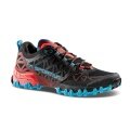 La Sportiva Trail-Laufschuhe Bushido II GTX (wasserdicht) schwarz/rot/blau Damen