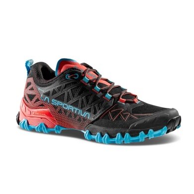 La Sportiva Trail-Laufschuhe Bushido II GTX (wasserdicht) schwarz/rot/blau Damen