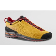 La Sportiva Wanderschuhe TX 2 Evo Leather (Zustieg, Veloursleder) savanagelb/sangria Herren