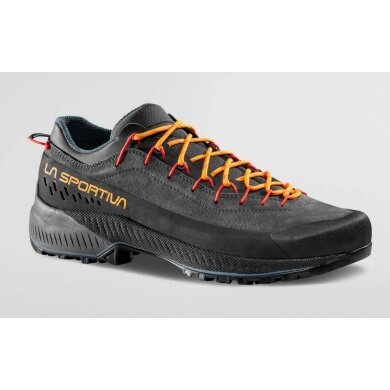 La Sportiva Wanderschuhe TX 4 Evo (Zustieg, Wildleder) carbongrau/papaya Herren