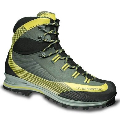 La Sportiva Trekking-Wanderschuhe Trango Trk Leather GTX (Leder, wasserdicht) carbongrau/grün Herren