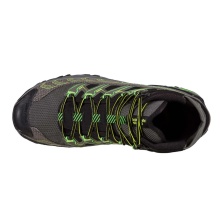 La Sportiva Trail-Laufschuhe Ultra Raptor II Mid GTX (wasserdicht) grau/lime Herren