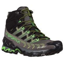 La Sportiva Trail-Laufschuhe Ultra Raptor II Mid GTX (wasserdicht) grau/lime Herren