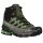 La Sportiva Trail-Laufschuhe Ultra Raptor II Mid GTX (wasserdicht) grau/lime Herren