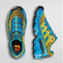 La Sportiva Trail-Laufschuhe Ultra Raptor II GTX (wasserdicht) tropicblau/gelb Herren