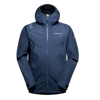 La Sportiva Softshelljacke Discover Shell (winddicht, wasserdicht) nachtblau Herren