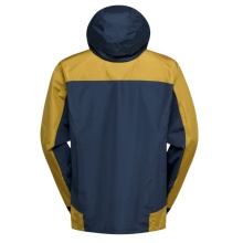 La Sportiva Softshelljacke Discover Shell (winddicht, wasserdicht) savanagelb/skyblau Herren