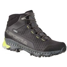 La Sportiva Wanderschuhe Stream GTX (Fast-Hiking, wasserdicht) carbongrau/lime Herren