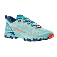 La Sportiva Trail-Laufschuhe Bushido II lagoonblau/rot Damen