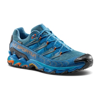 La Sportiva Trail-Laufschuhe Ultra Raptor II GTX (wasserdicht) spaceblau/orange Herren