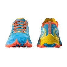 La Sportiva Trail-Laufschuhe Bushido III GTX (wasserdicht) tropicblau/gelb/orange Herren