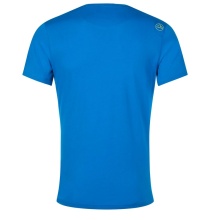 La Sportiva Wander-/Freizeit Tshirt Lakeview (Baumwolle) elektrikblau Herren