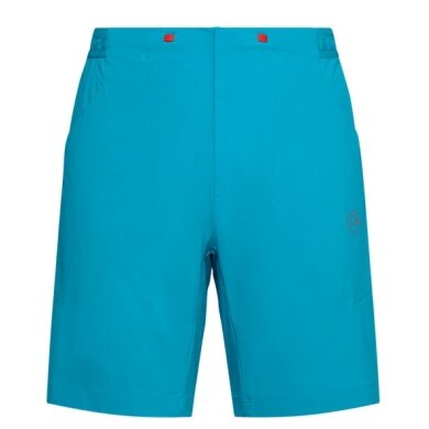 La Sportiva Wanderhose Guard Short (elastischer Bund mit Kordelzug) kurz tropicblau Herren