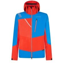 La Sportiva Wanderjacke Alpine Guide GTX (wasserdicht) blau/rot Herren