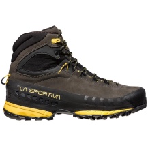 La Sportiva Wanderschuhe TX 5 GTX Nubuckleder (wasserdicht, stabil, schützend) carbongrau/gelb Herren