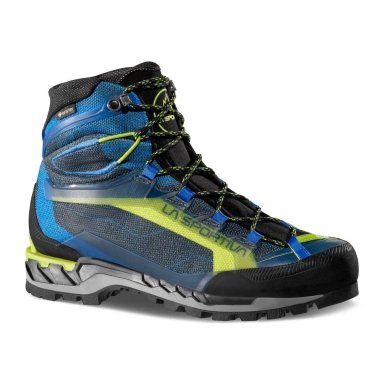 La Sportiva Wanderschuhe Trango Tech GTX (Hochtouren-Bergwandern, wasserdicht) elektrikblau/limegrün Herren