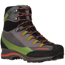 La Sportiva Trekking-Wanderschuhe Trango Trk Leather GTX (Leder, wasserdicht) carbongrau/grün Damen