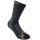 La Sportiva Wandersocke X-Cursion Socks (schnelltrocknend, leichtes Material) schwarz/gelb - 1 Paar