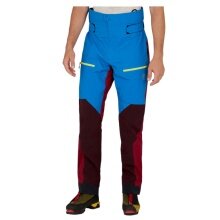 La Sportiva Alpin-Hardshellhose Supercouloir GTX Pro Pant (wasserdicht) lang blau/sangriarot Herren