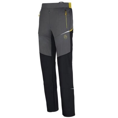 La Sportiva Wander-Skihose Ikarus (atmungsaktiv, winddicht) lang schwarz/moss Herren