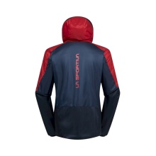 La Sportiva Wanderjacke Across Lite (Isolationsjacke, winddicht, atmungsaktiv) rot/skyblau Herren