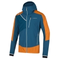 La Sportiva Softshelljacke Aequilibrium Gore-Tex (wasserdicht, winddicht) dunkelblau/orange Herren