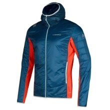 La Sportiva Isolationsjacke Aequilibrium Insulation Hoody (leicht, atmungsaktiv) dunkelblau/rot Herren