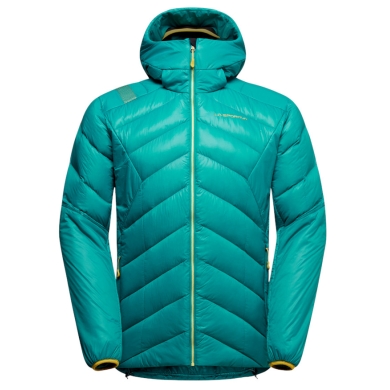 La Sportiva Winterjacke Aiguille Down (Bergsteigen, Primaloft®Gold, wattiert) türkis Herren