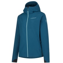 La Sportiva Wanderjacke Descender Storm Jkt (wasserabweisend, winddicht) dunkelblau Damen