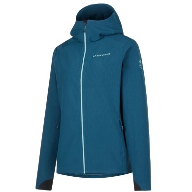 La Sportiva Wanderjacke Descender Storm Jkt (wasserabweisend, winddicht) dunkelblau Damen