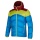 La Sportiva Winterjacke Nature Down (Primaloft Isolierung) blau/lime/burgund Herren