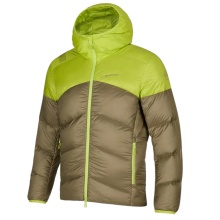 La Sportiva Winterjacke Nature Down (Primaloft Isolierung) hellbraun/lime Herren