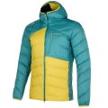 La Sportiva Daunen-Winterjacke Titan Down tealblau/gelb Herren