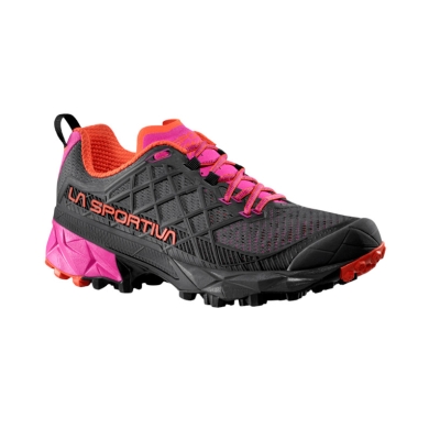 La Sportiva Trail-Laufschuhe Akyra II carbongrau/pink Damen