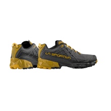 La Sportiva Trail-Laufschuhe Akyra II GTX (wasserdicht) carbongrau/gelb Herren