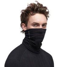 Le Bent Multifunktionstuch Core Midweight Neck Gaiter schwarz