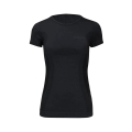 Lenz Funktionsunterwäsche Tshirt Merino 6.0 Rundhals schwarz Damen