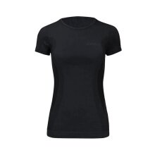 Lenz Funktionsunterwäsche Tshirt Merino 6.0 Rundhals schwarz Damen