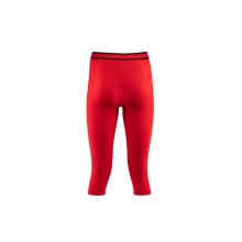 Lenz Funktionsunterwäsche 3/4 Hose Merino 6.0 rot Damen