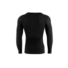 Lenz Funktionsunterwäsche Langarmshirt Merino 6.0 Rundhals schwarz Herren