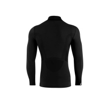 Lenz Funktionsunterwäsche Langarmshirt Merino 6.0 Stehkragen schwarz Herren