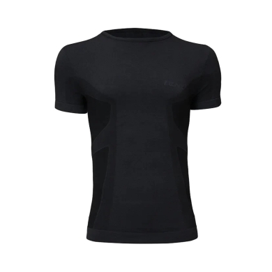 Lenz Funktionsunterwäsche Tshirt Merino 6.0 Rundhals schwarz Herren