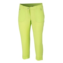 Limited Sports Capri Hose Carla (Stretch, schmal geschnitten) limegrün Damen