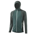 Löffler Hybrid-Wanderjacke Elavent Hooded Light (atmungsaktiv, winddicht, wasserabweisend) grün Herren