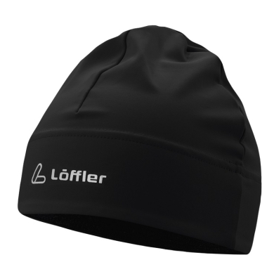 Löffler Mütze (Beanie) Mono - wärmeisolierung - schwarz